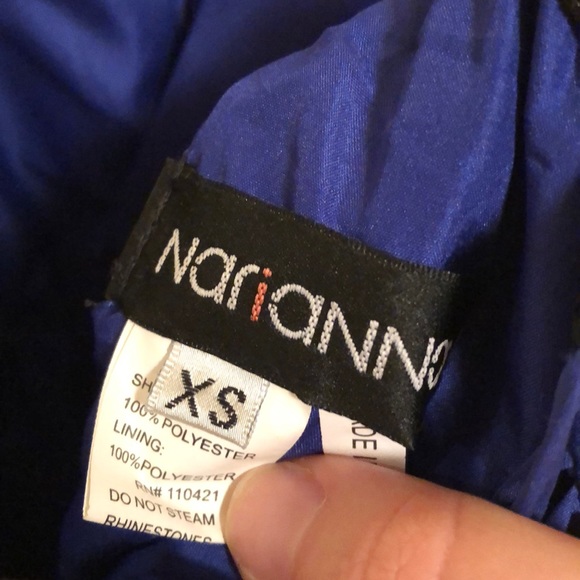 Blue sequins homecoming dress - Picture 7 of 7